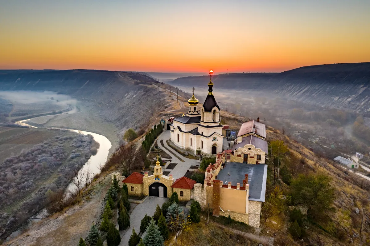 Landscape in Moldova