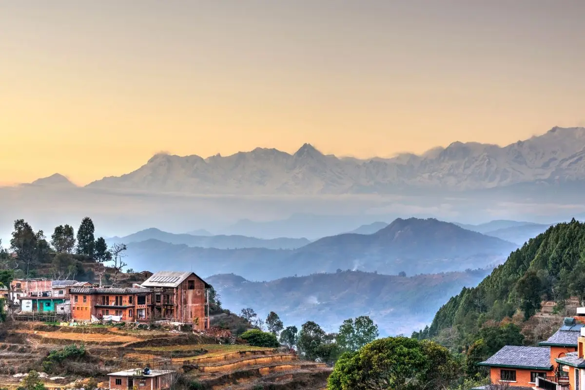 Landscape in Nepal